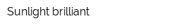 Sunlight brilliant