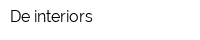 De-interiors