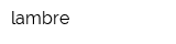 lambre