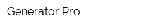 Generator-Pro