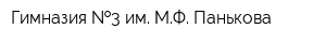 Гимназия  3 им МФ Панькова