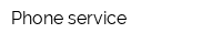 Phone service
