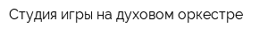 Студия игры на духовом оркестре