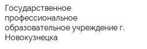 Государственное профессиональное образовательное учреждение г Новокузнецка