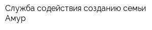 Служба содействия созданию семьи Амур