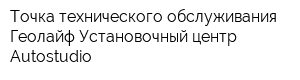 Точка технического обслуживания Геолайф Установочный центр Autostudio