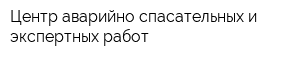 Центр аварийно-спасательных и экспертных работ