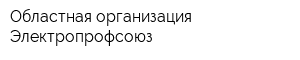 Областная организация Электропрофсоюз