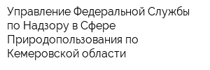 Управление Федеральной Службы по Надзору в Сфере Природопользования по Кемеровской области