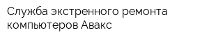 Служба экстренного ремонта компьютеров Авакс