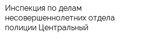 Инспекция по делам несовершеннолетних отдела полиции Центральный