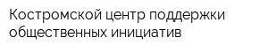 Костромской центр поддержки общественных инициатив