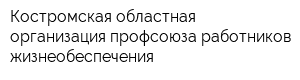 Костромская областная организация профсоюза работников жизнеобеспечения