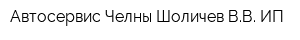 Автосервис Челны Шоличев ВВ ИП