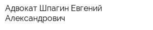 Адвокат Шпагин Евгений Александрович