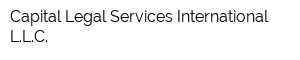 Capital Legal Services International LLC