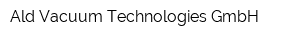 Ald Vacuum Technologies GmbH