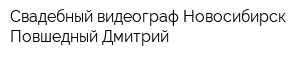Свадебный видеограф Новосибирск Повшедный Дмитрий