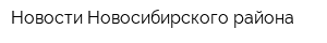 Новости Новосибирского района