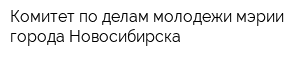 Комитет по делам молодежи мэрии города Новосибирска