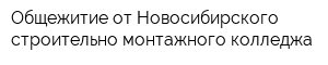 Общежитие от Новосибирского строительно-монтажного колледжа