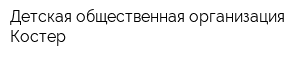 Детская общественная организация Костер