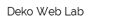 Deko Web Lab