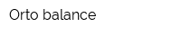 Orto balanсe