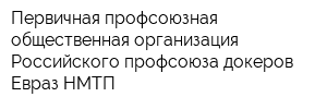 Первичная профсоюзная общественная организация Российского профсоюза докеров Евраз НМТП