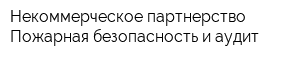 Некоммерческое партнерство Пожарная безопасность и аудит