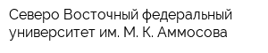 Северо-Восточный федеральный университет им М К Аммосова