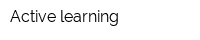 Active learning
