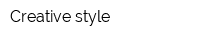 Creative style