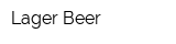 Lager Beer