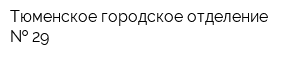 Тюменское городское отделение   29