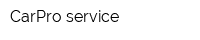 CarPro service