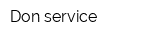 Don-service