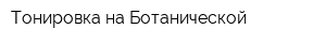 Тонировка на Ботанической