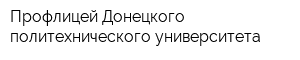 Профлицей Донецкого политехнического университета