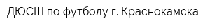 ДЮСШ по футболу г Краснокамска