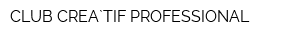 CLUB CREA`TIF PROFESSIONAL