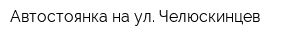 Автостоянка на ул Челюскинцев