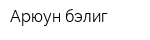 Арюун бэлиг