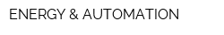 ENERGY & AUTOMATION
