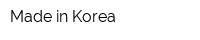 Made in Korea