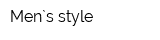 Men`s style