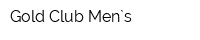 Gold Club Men`s